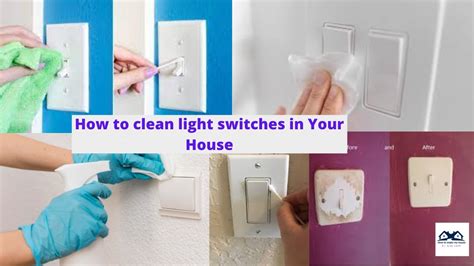 how to clean electrical switches